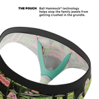 The Area 51 | Retro-Futuristic Alien Ball Hammock® Pouch Underwear Briefs - Shinesty