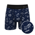 The Astrology Major | Glow in the Dark Astrological Signs Ball Hammock® Pouch Underwear - Shinesty