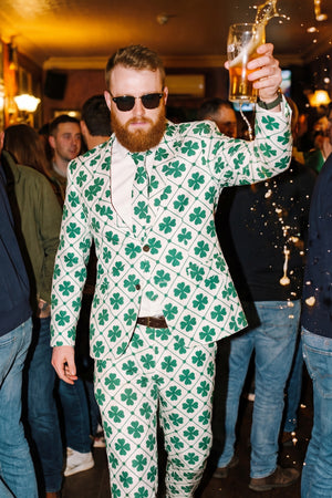 Big Mistake Four Leaf St. Patricks Day Suit