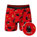 The BOOty Call | Grim Reaper Ball Hammock® Pouch Underwear With Fly - Shinesty