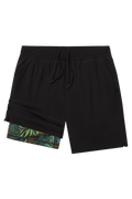 The Botanist | Tropical Leaves Ball Hammock® 7 Inch Athletic Shorts - Shinesty