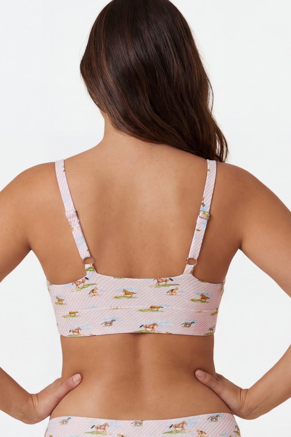 The Supreme Steed | Derby Horses Boob Hammock™ Plunge Bralette - Shinesty