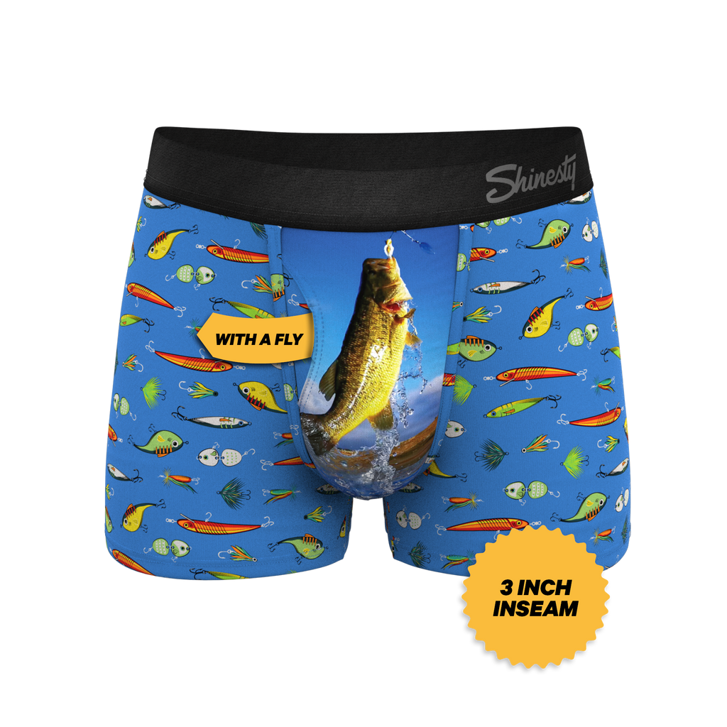 The Bait and Tackle | Bass Ball Hammock® Pouch Trunks Underwear - Shinesty