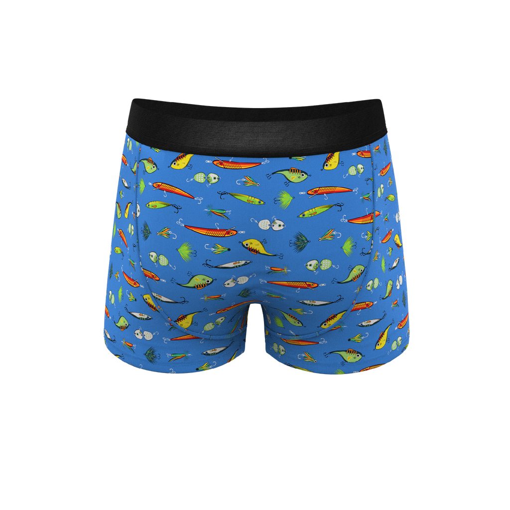 The Bait and Tackle | Bass Ball Hammock® Pouch Trunks Underwear - Shinesty