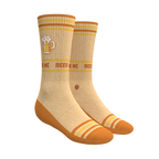 The Barley Pop | Beer Heel Hammock™ Crew Socks - Shinesty