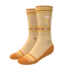 The Barley Pop | Beer Heel Hammock™ Crew Socks - Shinesty