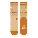 The Barley Pop | Beer Heel Hammock™ Crew Socks - Shinesty