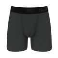 The Basalt | Heather Charcoal Ball Hammock® Pouch Underwear - Shinesty
