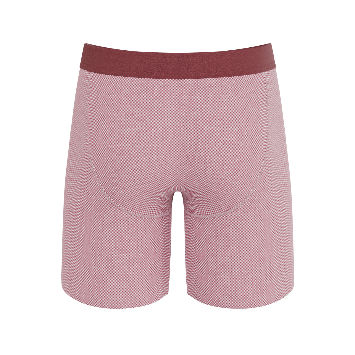 The Bell Pep | Red Chambray Ball Hammock® Boxer - Long Leg - Shinesty