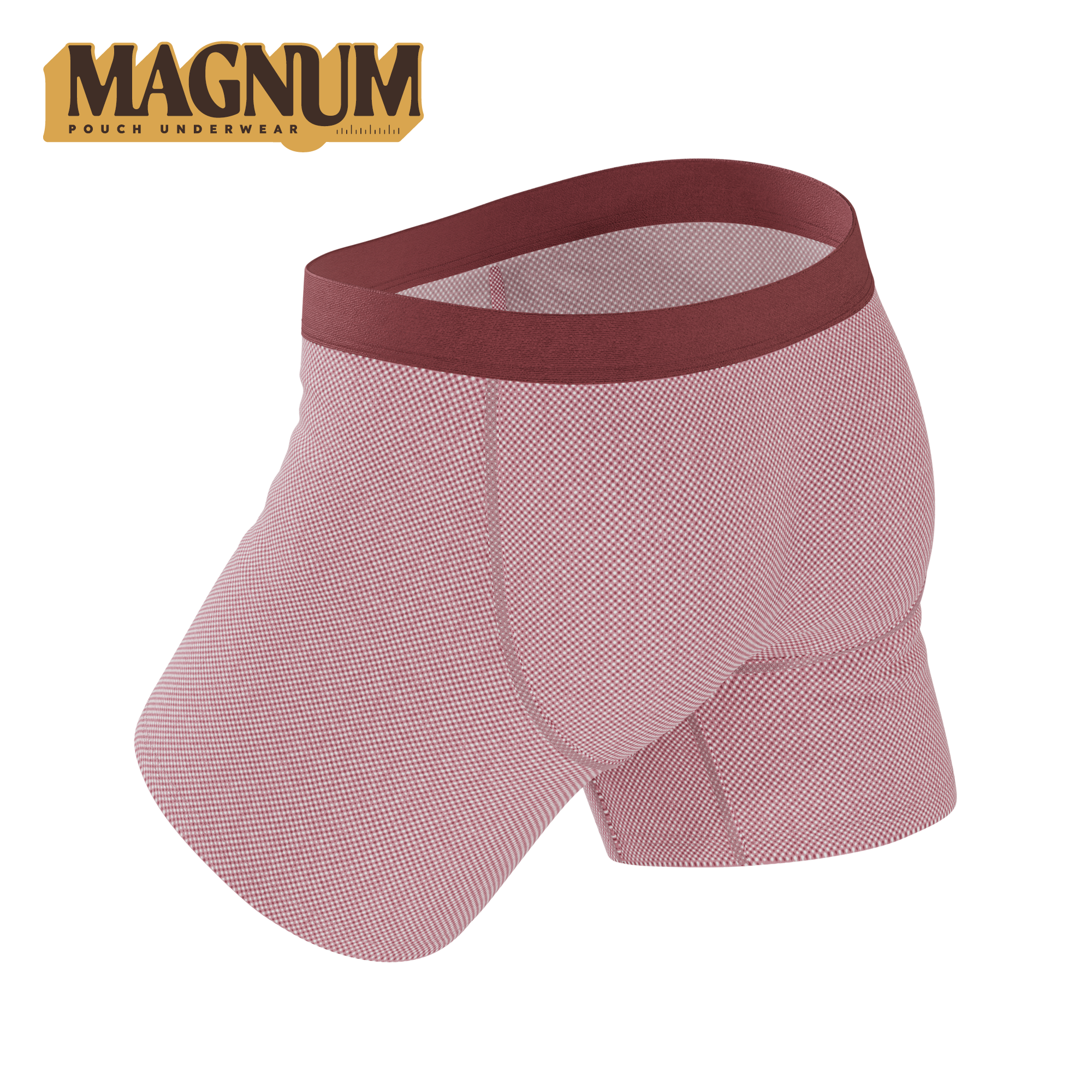 The Bell Pep | Red Chambray Ball Hammock® Magnum Big Pouch Underwear - Shinesty