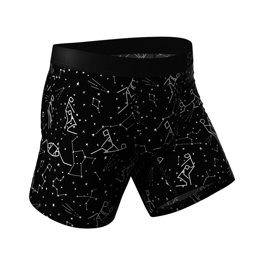 The Big Bang | Glow In The Dark Constellation Ball Hammock® Pouch Underwear - Shinesty