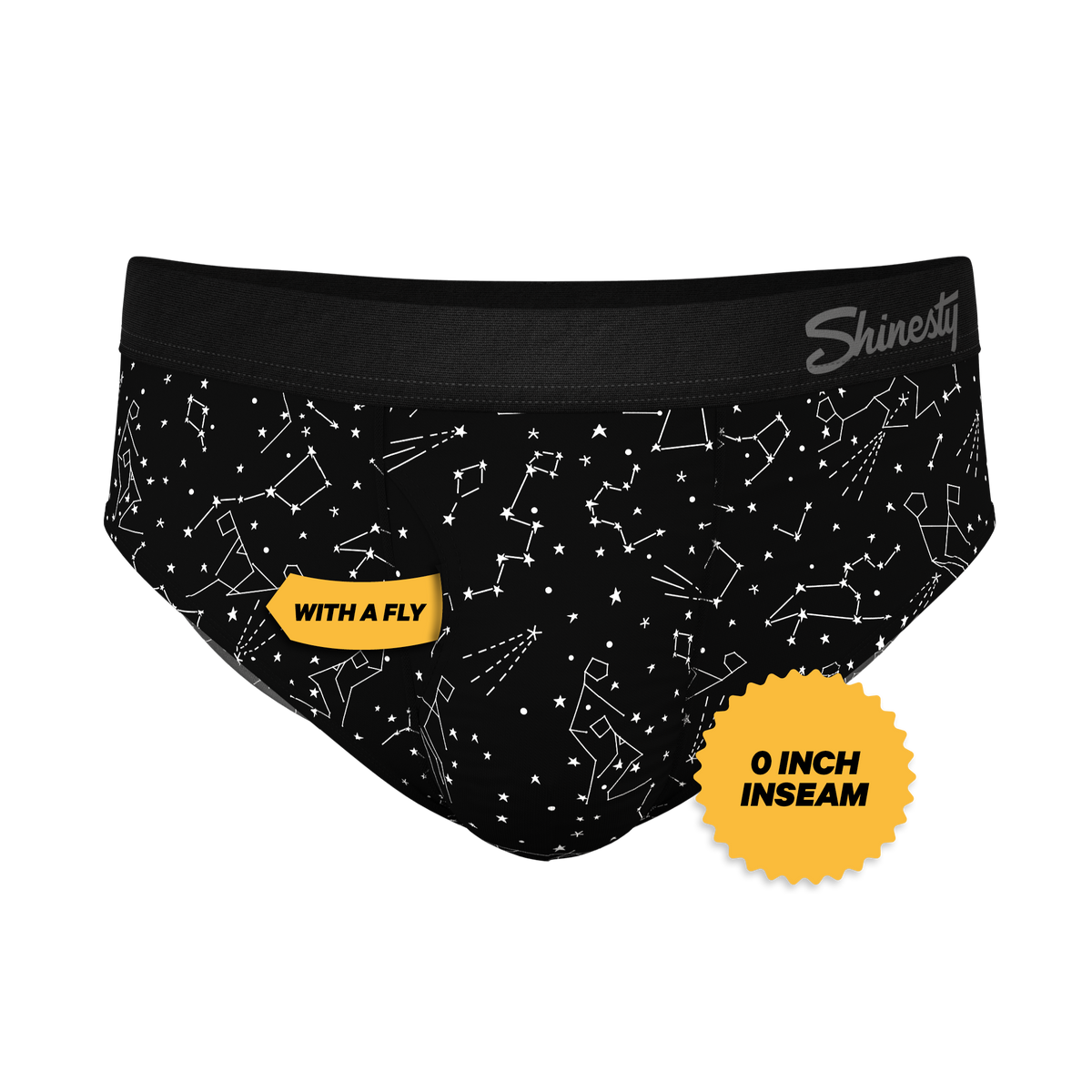 The Big Bang | Glow In The Dark Constellation Ball Hammock® Pouch Underwear Briefs - Shinesty