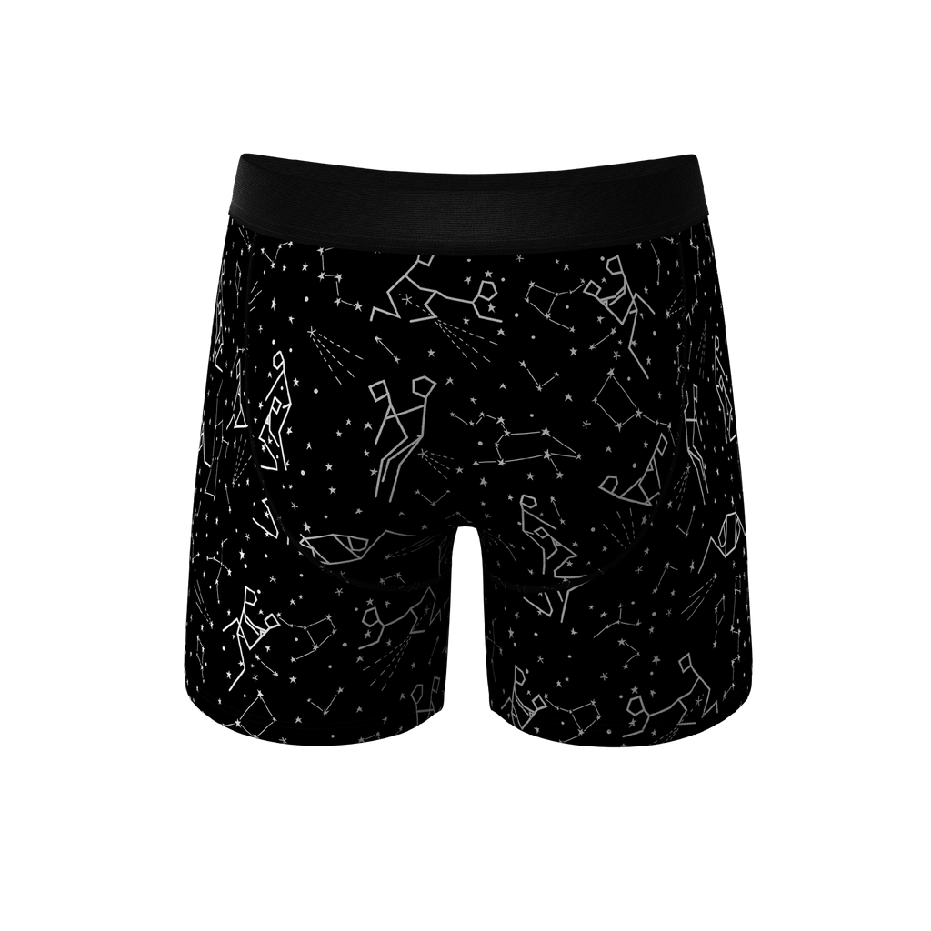 The Big Bang | Glow In The Dark Constellation Ball Hammock® Pouch Underwear - Shinesty