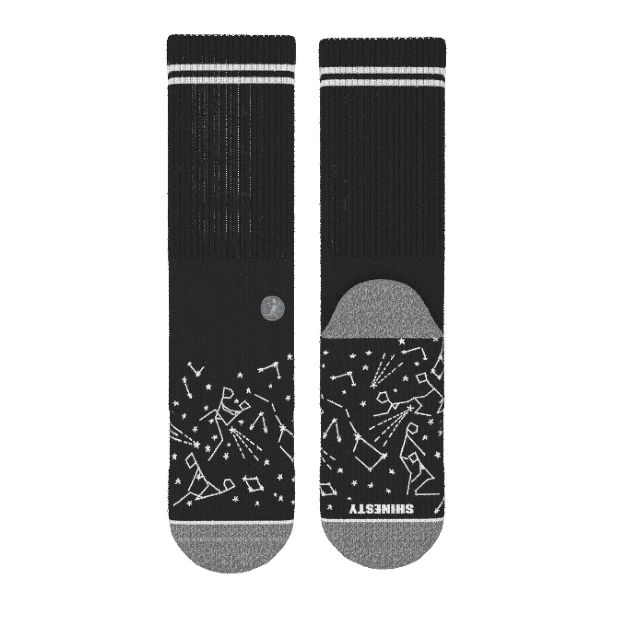 The Big Bang | Constellation Heel Hammock™ Crew Socks - Shinesty