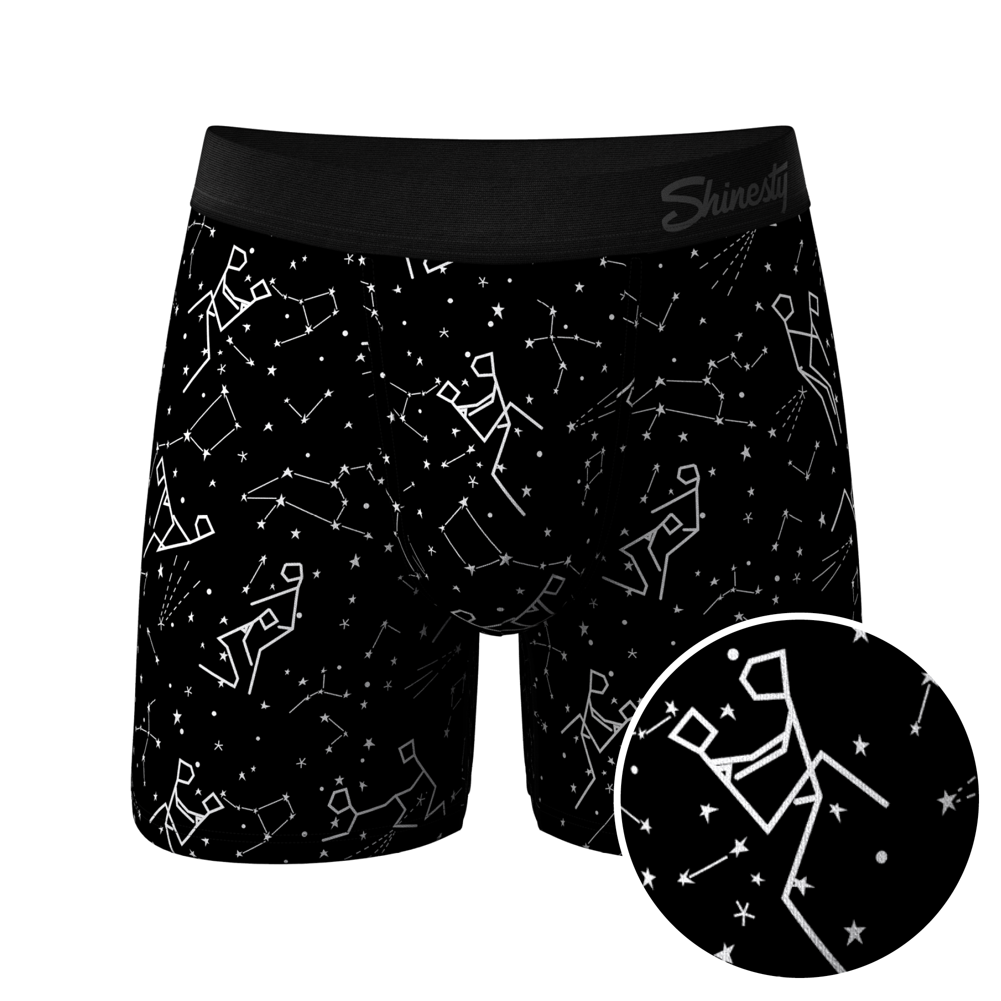 The Big Bang | Glow In The Dark Constellation Ball Hammock® Pouch Underwear - Shinesty