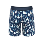 The Big Blizzard | Naughty Snowmen Ball Hammock® Boxer - Long Leg - Shinesty
