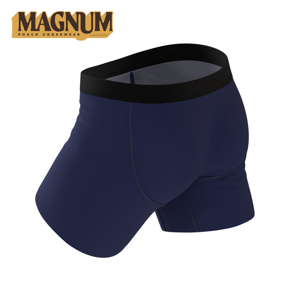 The Big Blue | Navy Ball Hammock® Magnum Big Pouch Underwear - Shinesty