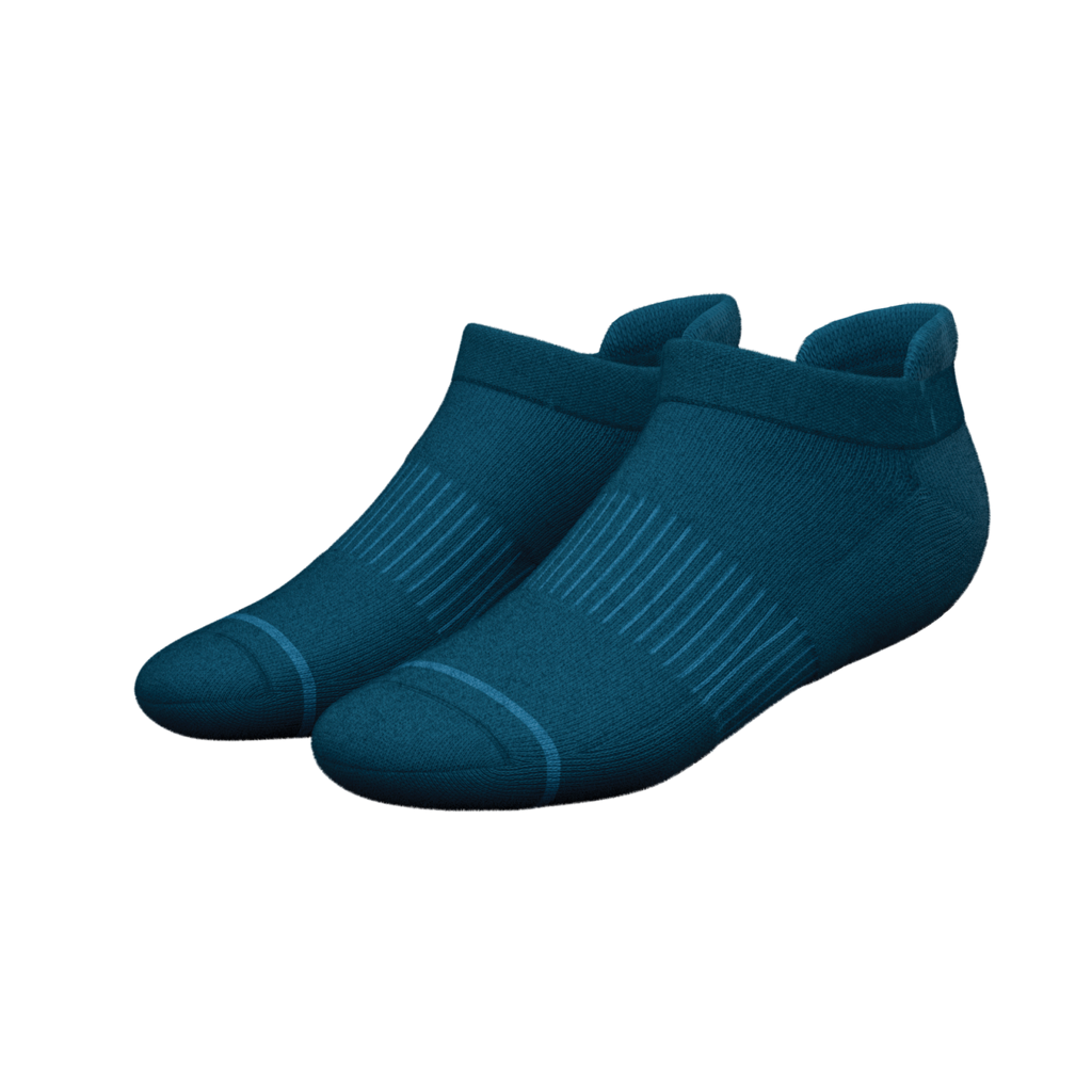 The Big Blue | Navy Heel Hammock™ Ankle Socks - Shinesty
