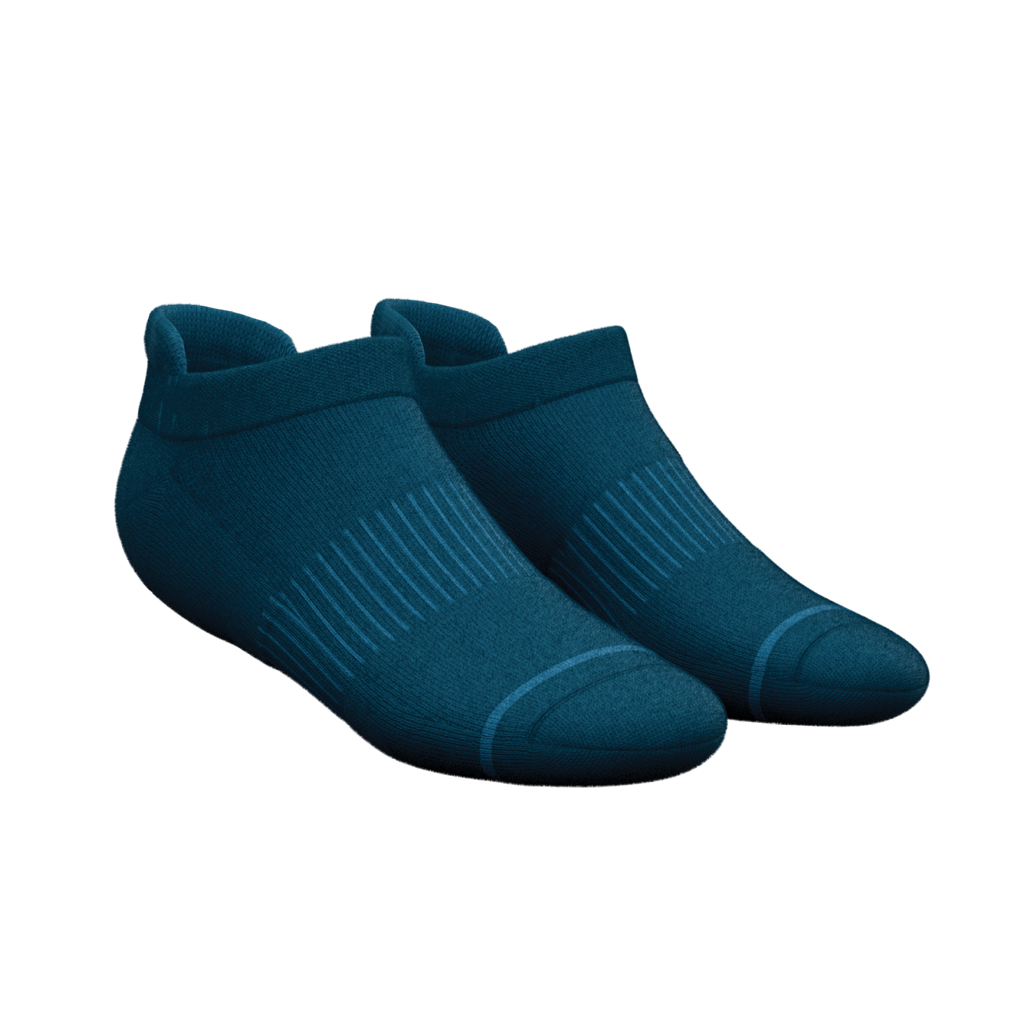 The Big Blue | Navy Heel Hammock™ Ankle Socks - Shinesty