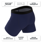 The Big Blue | Ball Hammock® Pouch Boxer Briefs with Fly 7 Pack - Shinesty