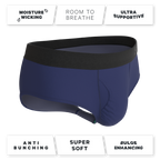 The Big Blue | Navy Ball Hammock® Pouch Underwear Briefs - Shinesty