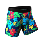 The Big Kahunas | Hawaiian Print Ball Hammock® Pouch Underwear - Shinesty