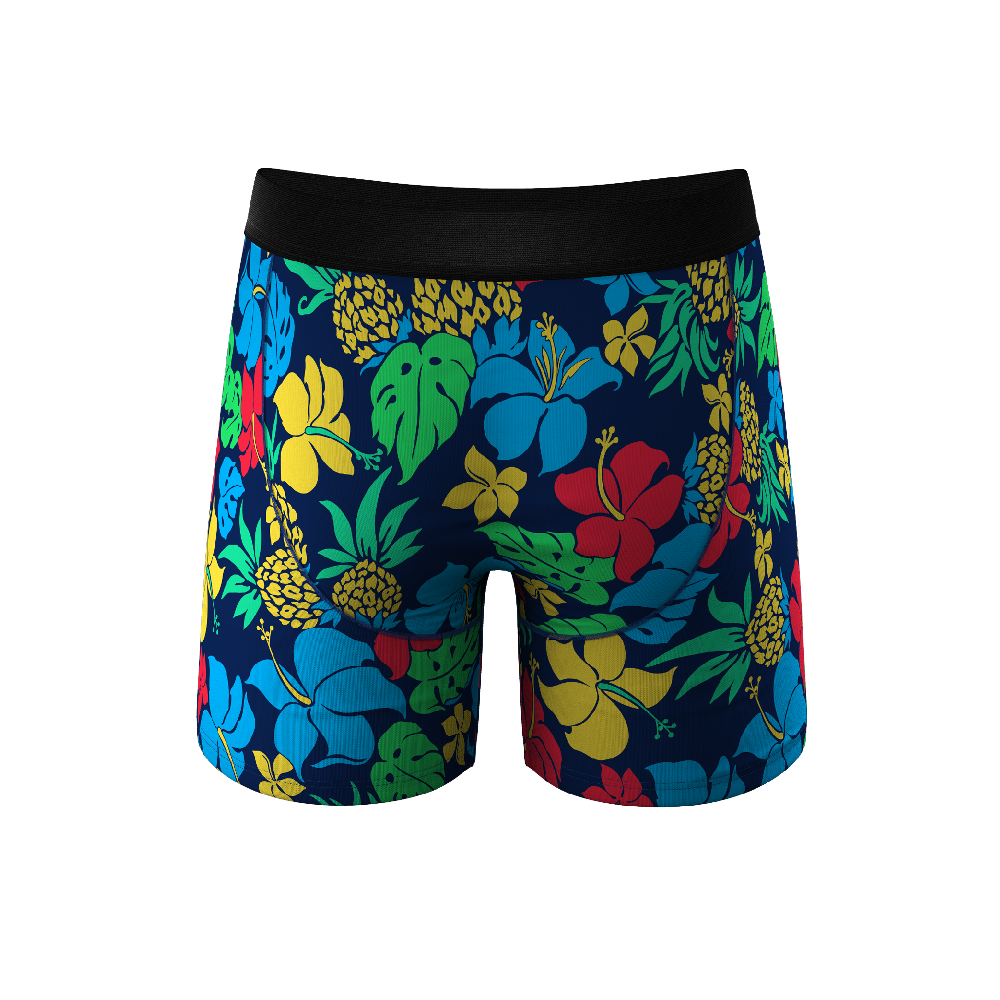 The Big Kahunas | Hawaiian Ball Hammock® Pouch Underwear With Fly - Shinesty