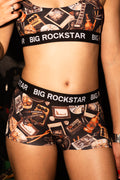 The Big Rock Star | Shinesty X Nickelback Guitar Boyshort Underwear with Waistband - Shinesty