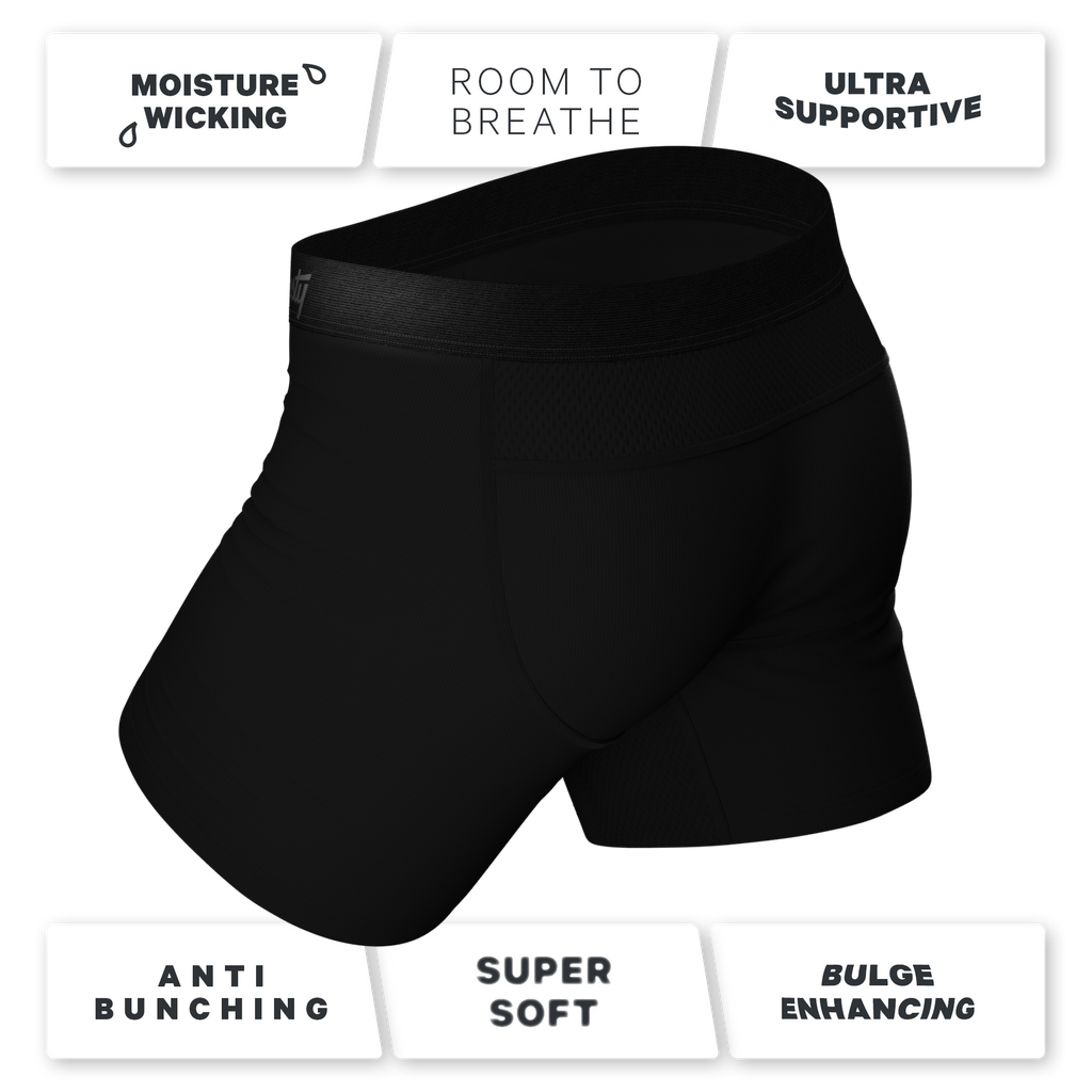 The Black Tie Wedding | Ball Hammock® Pouch Underwear with Fly 3 Pack - Shinesty
