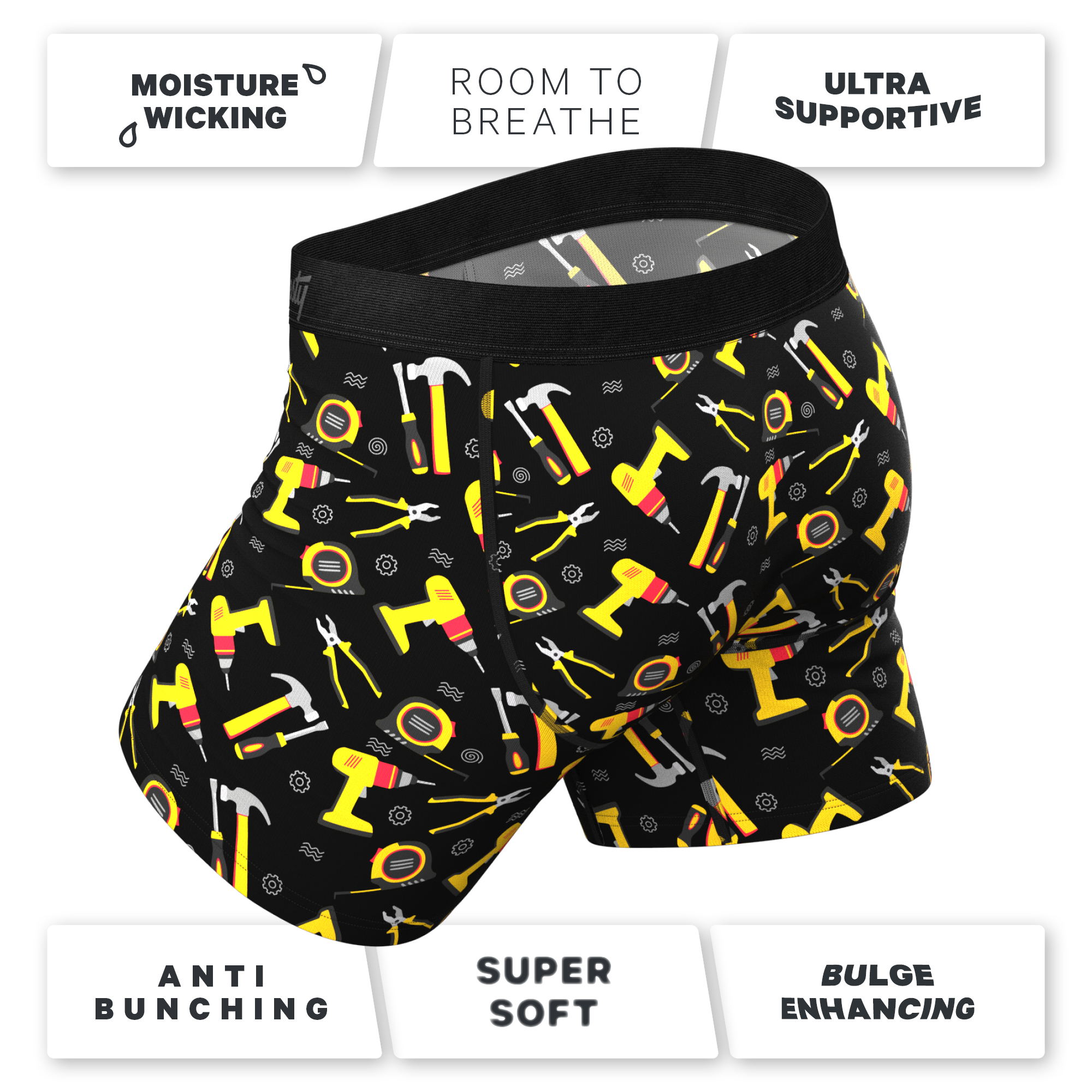 The Dad's Essentials Pack | Ball Hammock® Pouch Boxer Briefs with Fly 3 Pack - Shinesty
