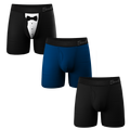 The Black Tie Wedding | Ball Hammock® Pouch Underwear with Fly 3 Pack - Shinesty