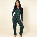 The Black Watch | Tartan Plaid SleepDeep™ Women’s Long Sleeve Pajama Set - Shinesty