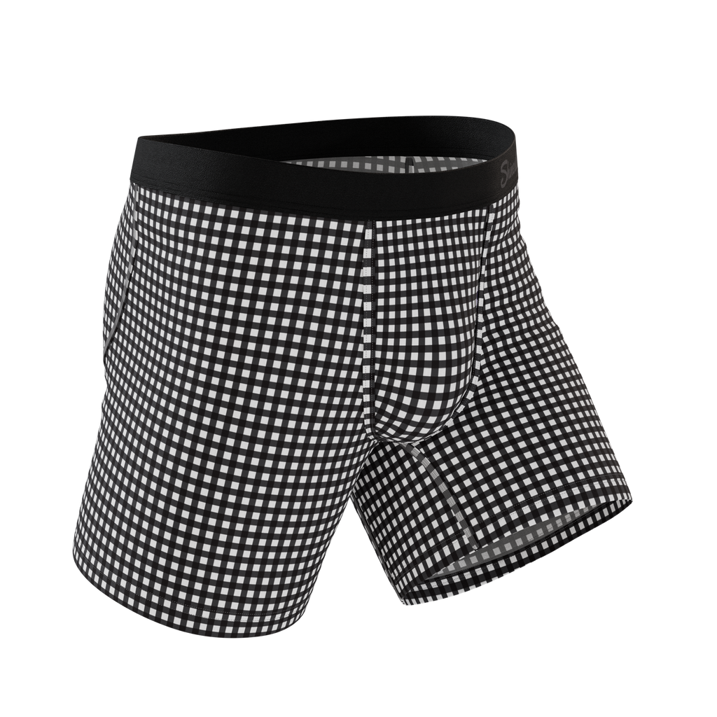 The Blackberry Bramble | Window Pane Ball Hammock® Pouch Underwear - Shinesty
