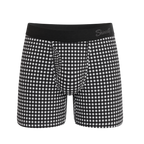 The Blackberry Bramble | Window Pane Ball Hammock® Pouch Underwear With Fly - Shinesty