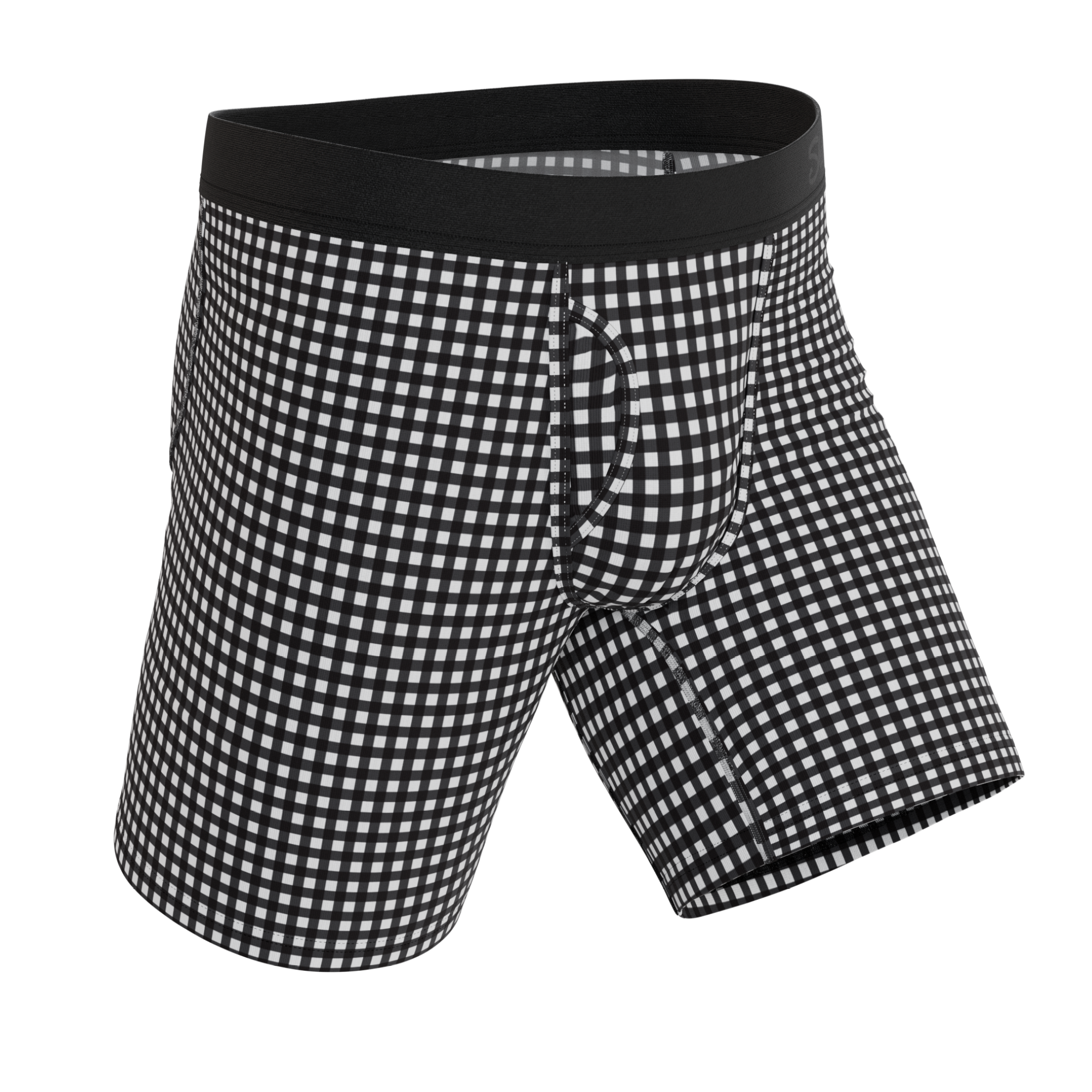 The Blackberry Bramble | Window Pane Ball Hammock® Boxer - Long Leg - Shinesty