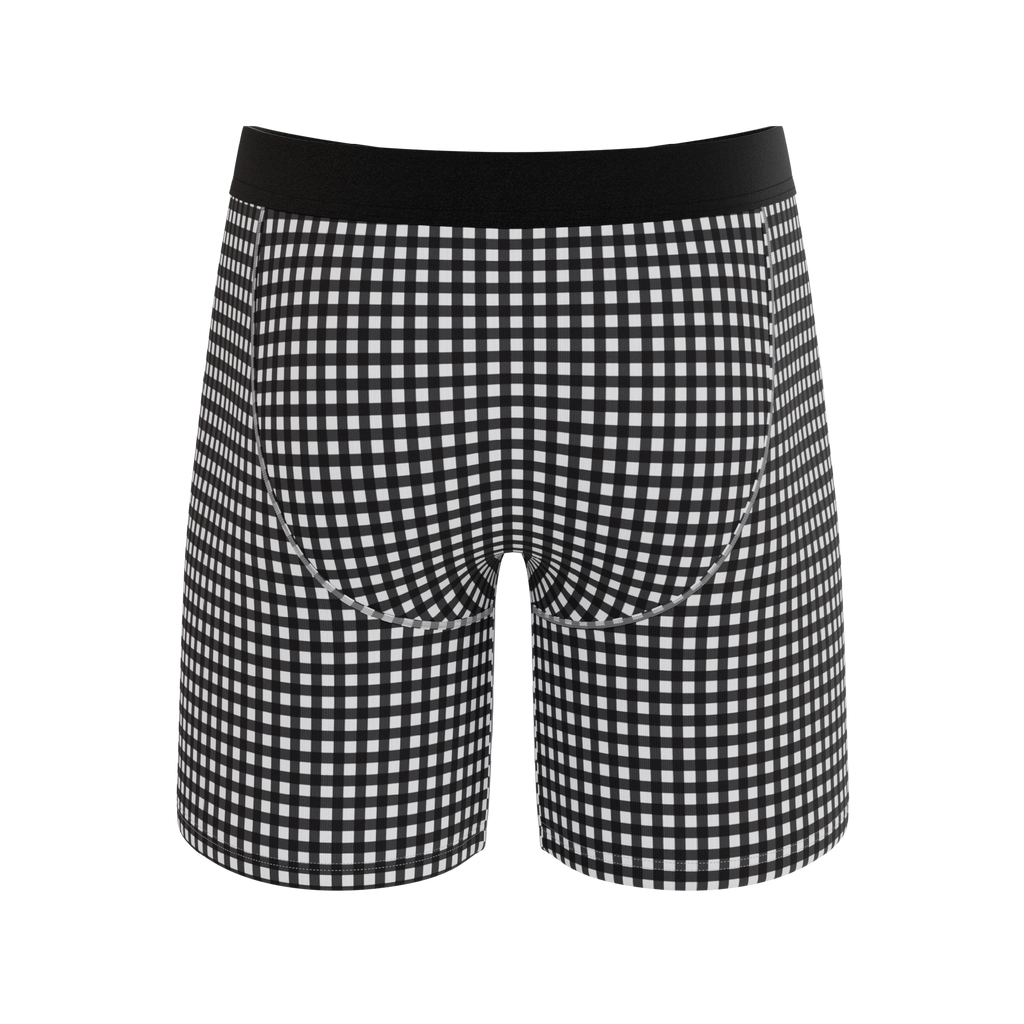 The Blackberry Bramble | Window Pane Ball Hammock® Boxer - Long Leg - Shinesty