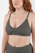 The Blackberry Bramble | Window Pane Boob Hammock™ Plunge Bralette - Shinesty