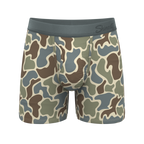 The Blender | Grey Duck Camo Ball Hammock® Pouch Underwear With Fly - Shinesty
