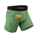 The Blitzened | Reindeer Beer Ball Hammock® Pouch Underwear With Fly - Shinesty