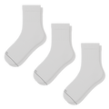 The Blizzard | Heel Hammock™ Quarter Crew Socks 3 Pack - Shinesty