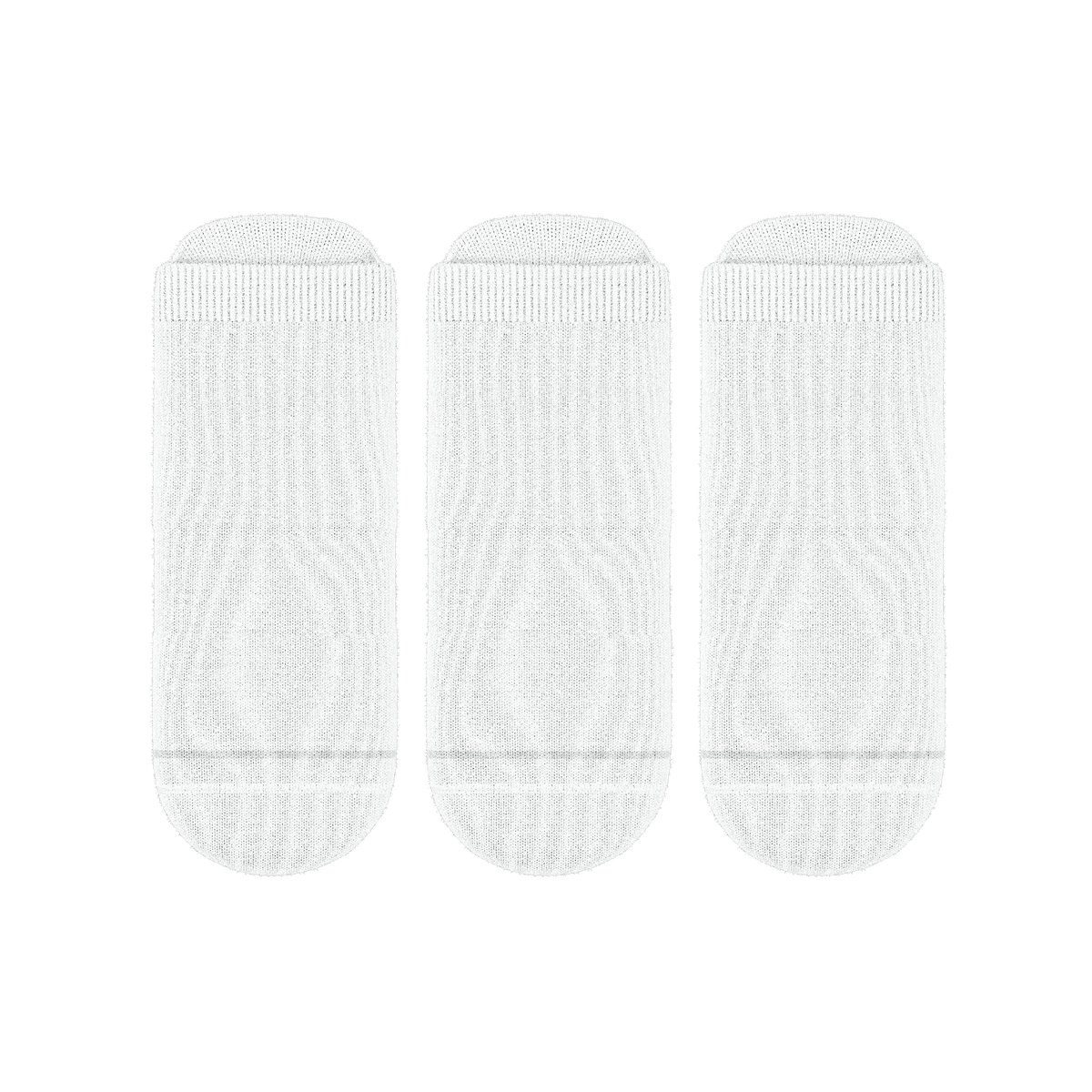 The Blizzard | Heel Hammock™ Ankle Socks 3 Pack - Shinesty