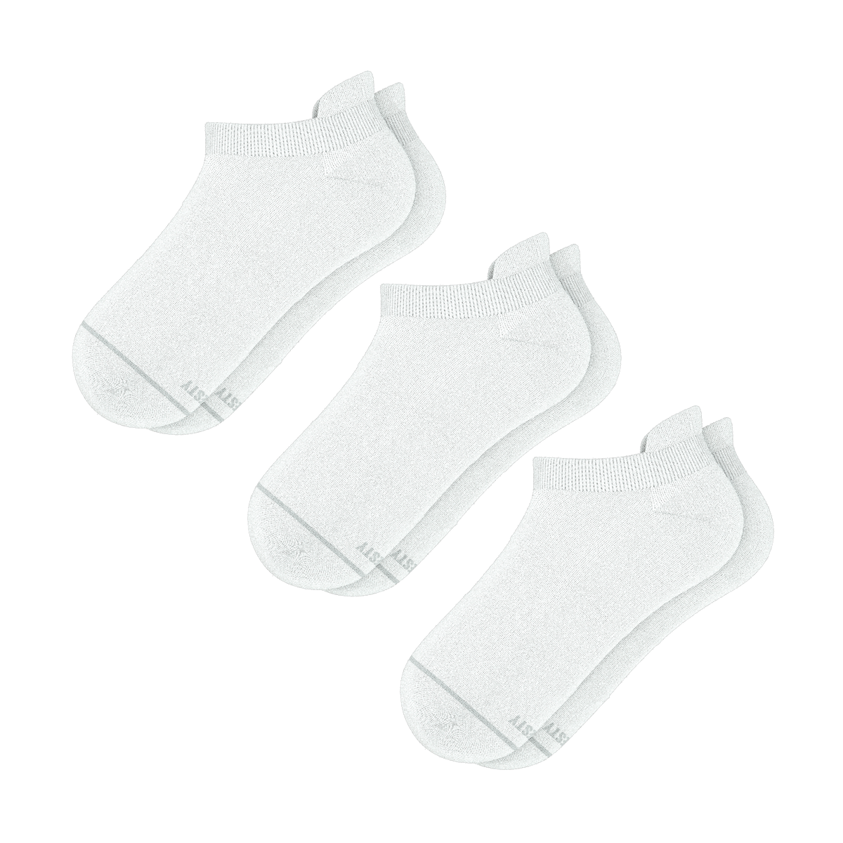 The Blizzard | Heel Hammock™ Ankle Socks 3 Pack - Shinesty