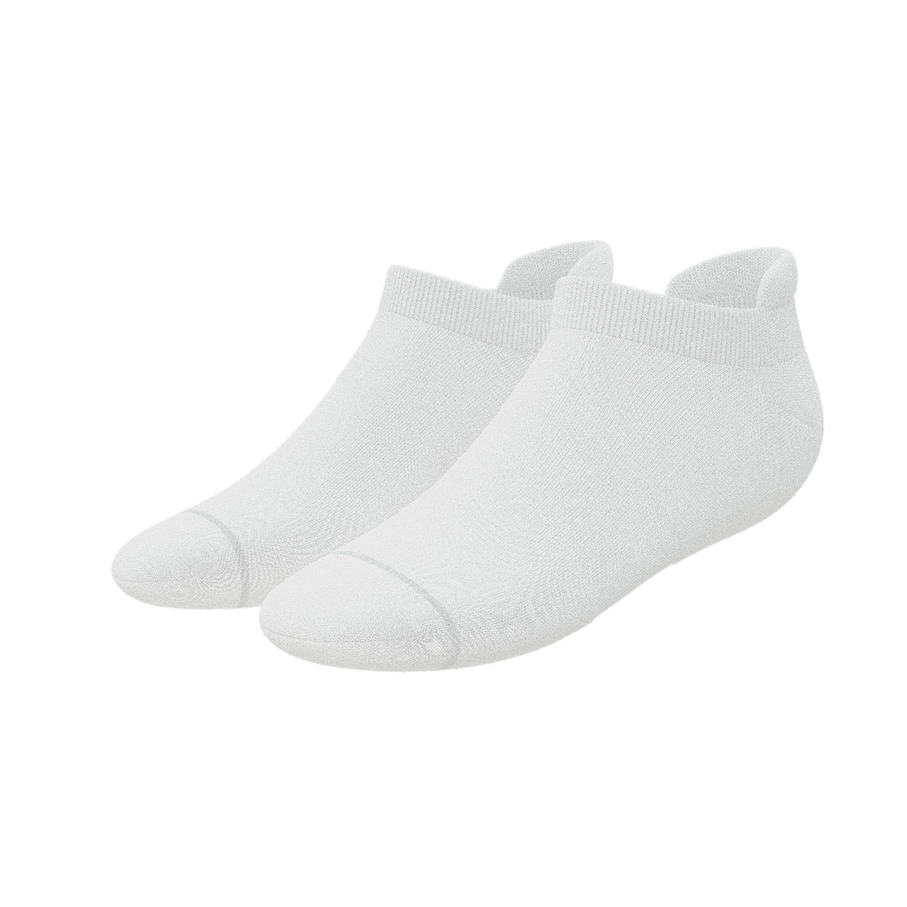 The Blizzard | Plain White Heel Hammock™ Ankle Socks - Shinesty