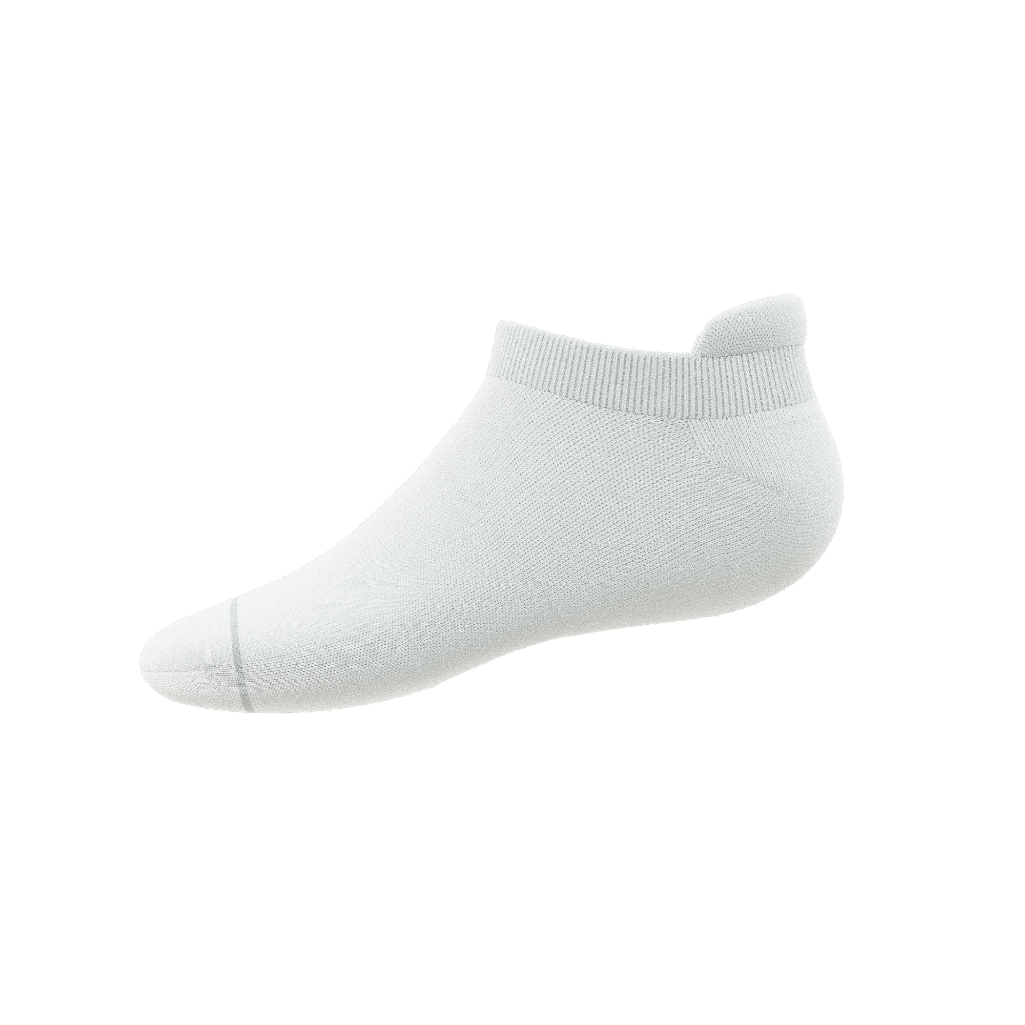 The Blizzard | Plain White Heel Hammock™ Ankle Socks - Shinesty