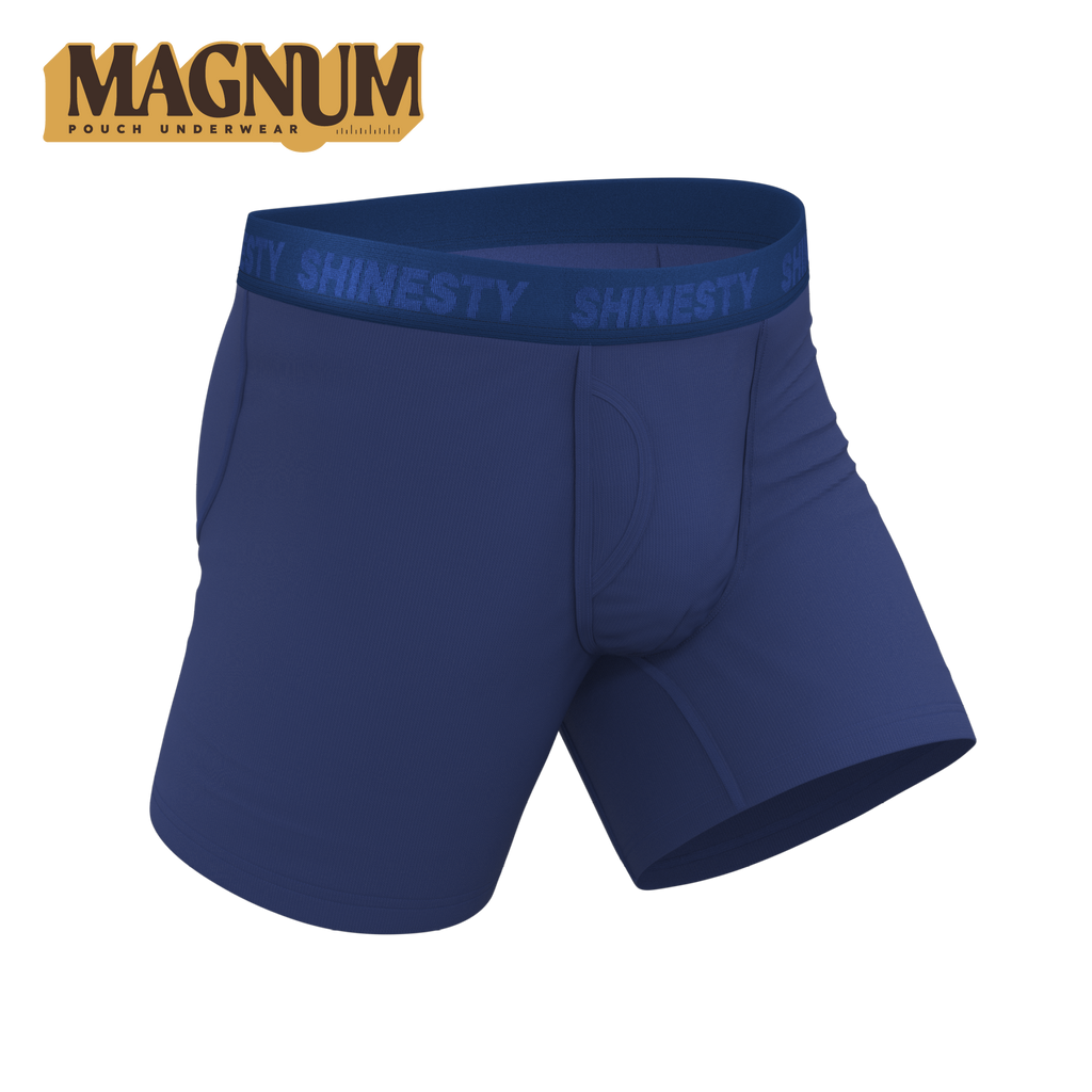 The Bloom Moon | Tonal Navy Ball Hammock® Magnum Big Pouch Underwear - Shinesty