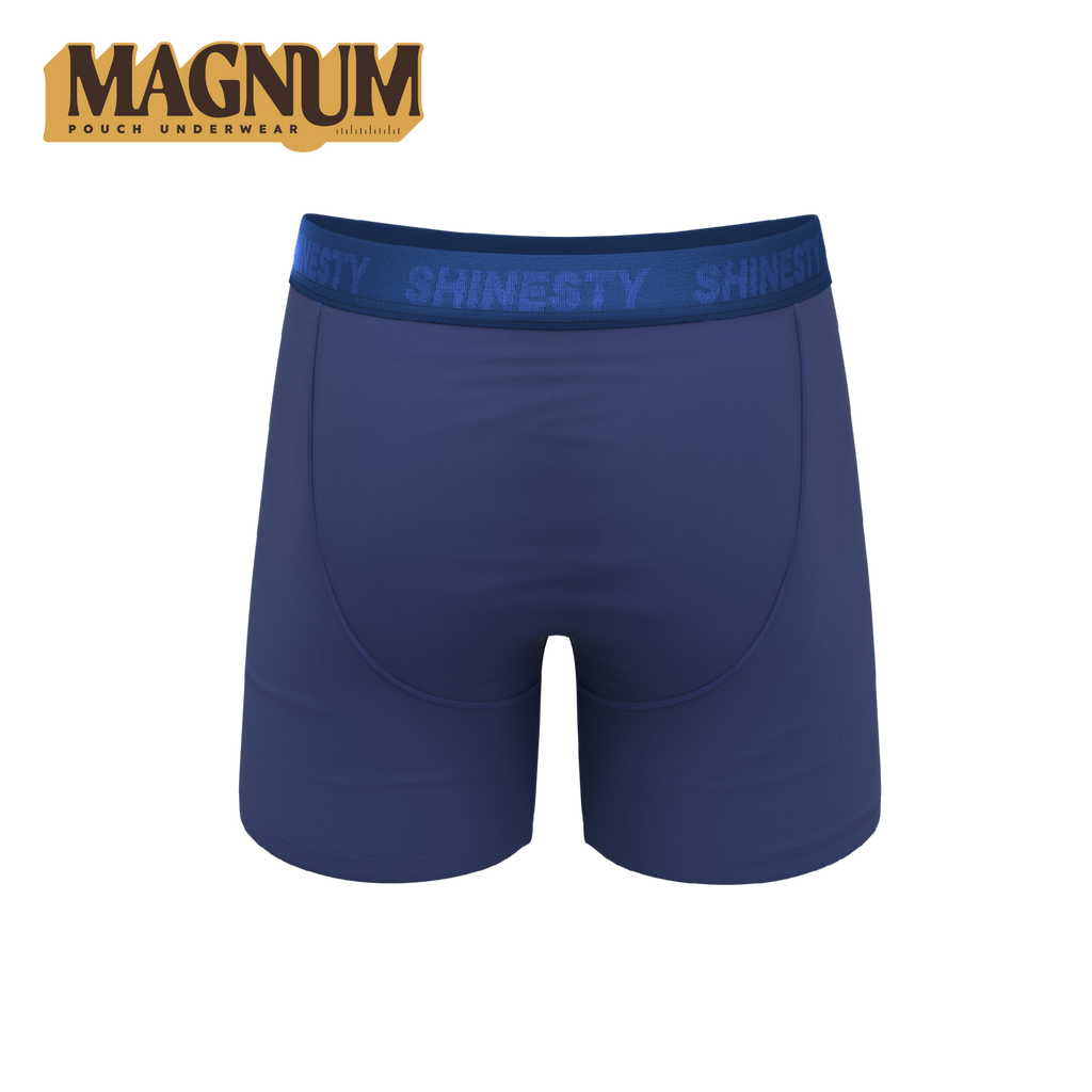 The Bloom Moon | Tonal Navy Ball Hammock® Magnum Big Pouch Underwear - Shinesty