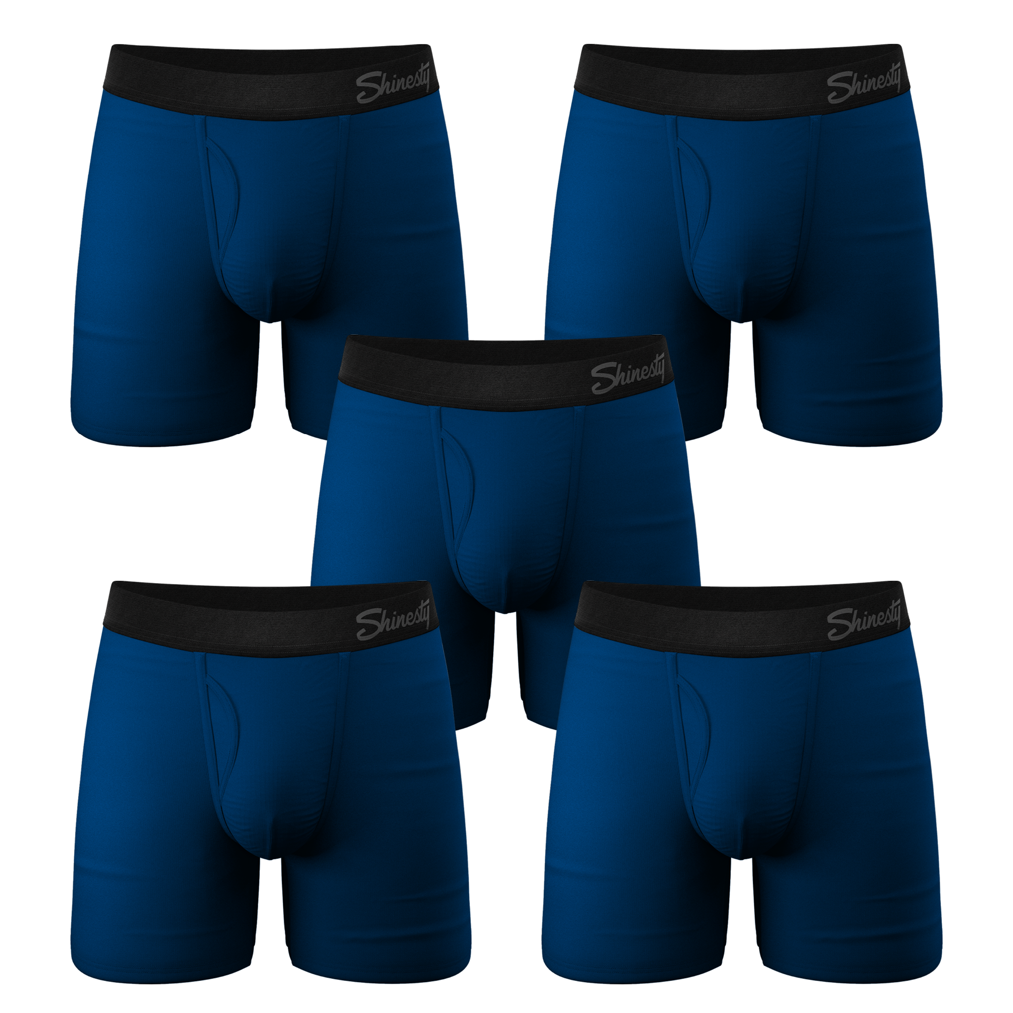 The Blue Man Group | Ball Hammock® Pouch Underwear With Fly 5 Pack - Shinesty