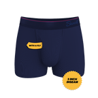 The Blueberry Pie | Red Tip Navy Ball Hammock® Pouch Trunks Underwear - Shinesty