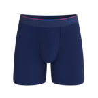 The Blueberry Pie | Red Tip Navy Ball Hammock® Magnum Big Pouch Underwear - Shinesty