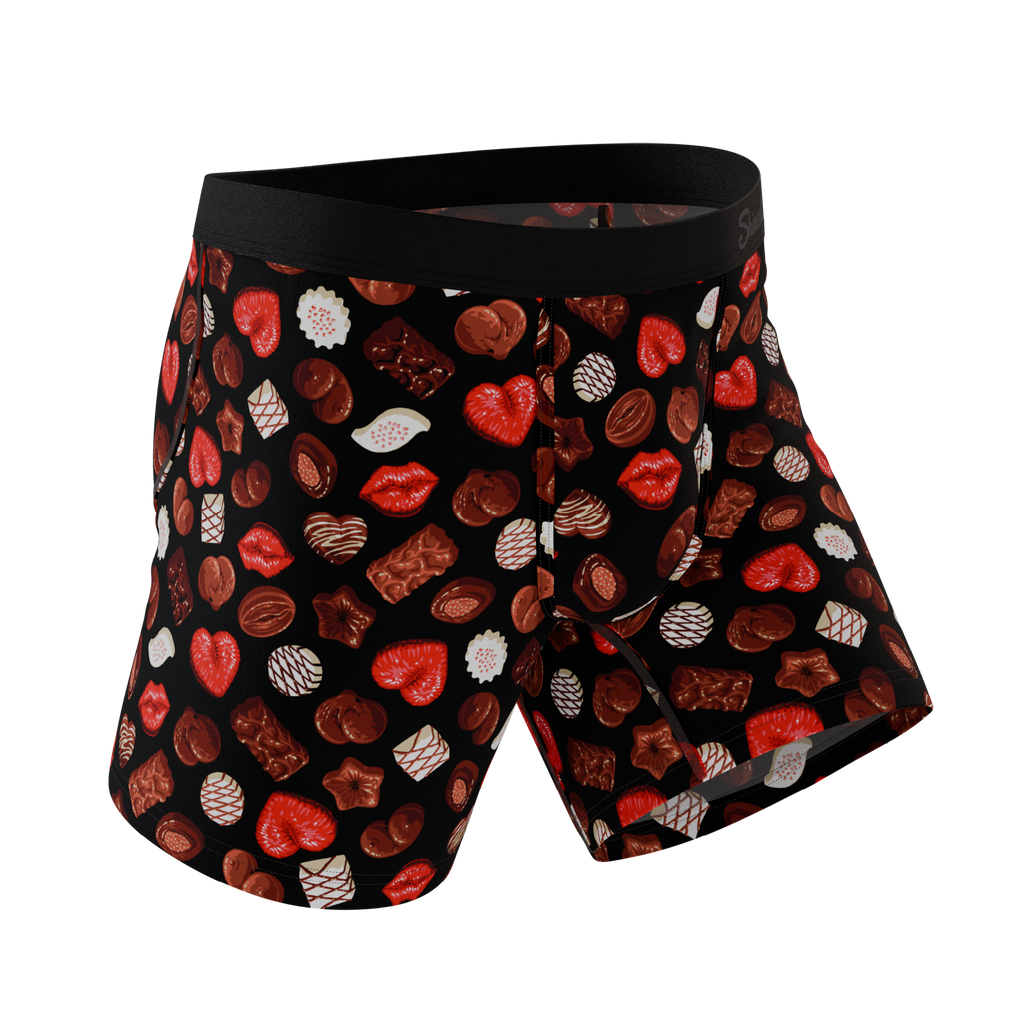 The Bonbons | Naughty Chocolate Ball Hammock® Pouch Underwear - Shinesty